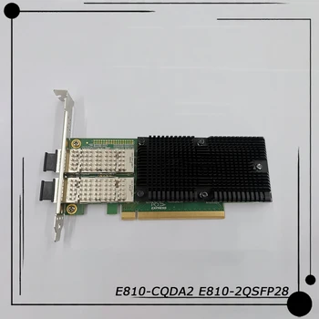 E810-CQDA2 E810-2QSFP28 За Двухпортового сървър адаптер Inter PCIe x16 100G Двухпортовая Мрежова карта NIC 100G