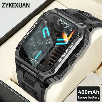 2023 Уличен компас смарт часовници мъжки Bluetooth гривна за повикване IP68 Водоустойчив спортен часовник за фитнес, сърдечен ритъм, женски умен часовник