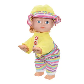 Висококачествена и скъпа модерна детска интерактивна кукла, електрическа забавно ползающая кукла с музикалната играчка, подарък за малки деца